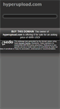 Mobile Screenshot of hyperupload.com